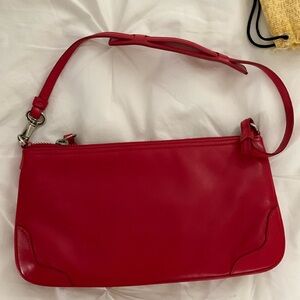 Vintage Red Coach Purse
